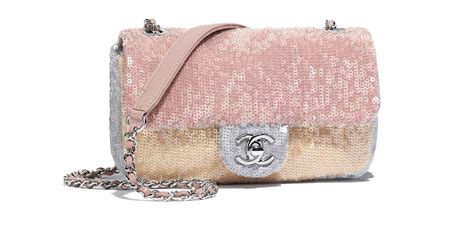 chanel ss18 sequin flap bag price|chanel handbag collection.